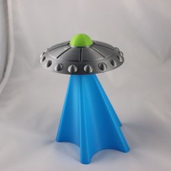 038.jpg STL-Datei Entführung: Fliegende Untertasse・Design für den 3D-Druck zum Herunterladen