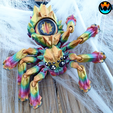 1.png FIDGET Spinner SPYder, Halloween Spider, Articulating Wiggle Pet