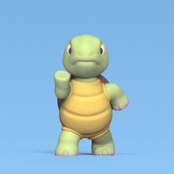Cod2244-Angry-Turtle-1.png Fichier 3D Tortue en colère・Modèle à télécharger et à imprimer en 3D, Usagipan3DStudios