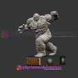 Thing_Statue_007.jpg Marvel Thing Fantastic Four - Statue 3D Printable STL File