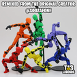 soozafone.png Monkey D. Luffy Inspired T13 Legends Dummy 13 Figure