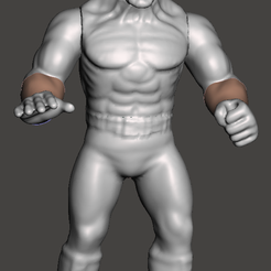 kurrgan.png Archivo OBJ wwf wwe aew ecw wcw retro・Design para impresora 3D para descargar