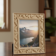 IMG_20251225_014138.png Decorative Photo Frame 3D Model – Classic Floral Carved Frame STL for CNC & 3D Printing