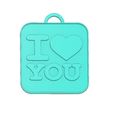 I Love You Keychain.jpg LOVE KEYCHAIN, I LOVE YOU KEYCHAIN