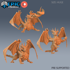 Gray-Dragon.png Gray Dragon Set ‧ DnD Miniature ‧ Tabletop Miniatures ‧ Gaming Monster ‧ 3D Model ‧ RPG ‧ DnDminis ‧ STL FILE