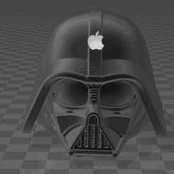 APPLE-WATCH-DART-VADER-SW.jpg Fichier STL Station d'accueil Suporte Apple Watch Darth Vader Star Wars・Modèle à télécharger et à imprimer en 3D