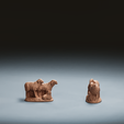 Xmas_3Dprintable_Sheep_Remastered.png Christmas nativity figurines Set 3D Printable 3D Scan