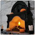 008B.jpg GOTHIC TEALIGHT FIREPLACE V2!