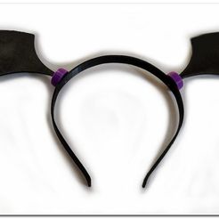 vampirina headband (1).jpg Archivo STL VAMPIRINA HEADBAND 3D・Modelo imprimible en 3D para descargar, Audakter