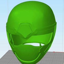 Capture.jpg STL file Ninja storm/hurricane sentai Yellow Helmet・3D printing template to download