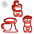 Pastry-Robot-2pc-CP-ALL.png Pastry Collection Set(Nº2) - Pastry - Cookie Cutter - Fondant - Polymer Clay