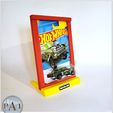 003.jpg CARDED HOT WHEELS DISPLAY - WALL MOUNT & DESKTOP