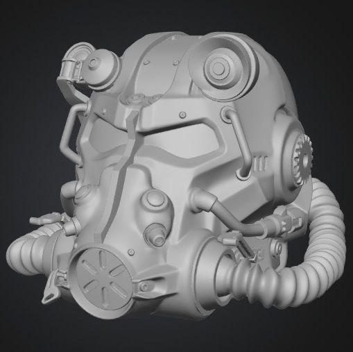T60 power armor head