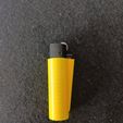Kalin-Clipper-Sprial-Vazo-Modu-Kilif-2.jpeg Clipper Lighter Keychain Sleeve (Slim & Large)