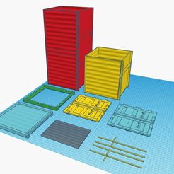 tink.jpg Archivo STL Contenedor de 20 pies・Idea de impresión 3D para descargar