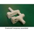 Parts-01.jpg STL file Radial Engine, 7-Cylinders, Cutaway・Template to download and 3D print