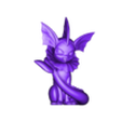 Vaporeon1.stl Vaporeon - EEVEE EVOLUTION-POKÉMON FIGURINE - 3D PRINT MODEL