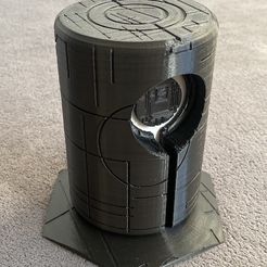 IMG_0098.jpeg Free 3MF file Knowledge Stone with light and pedestal (No Man's Sky)・Design to download and 3D print
