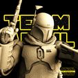 041921-Star-Wars-Boba-Promo-Post-016.jpg Boba Fett Sculpture - Star Wars 3D Models - Tested and Ready for 3D printing