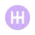 CAP_V2.stl Gear shift Keychain / Keyring- THE ORIGINAL ONE