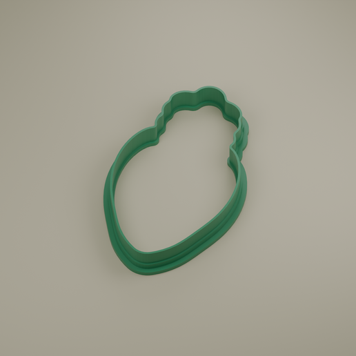 Christmas Light Bulb Cookie Cutter