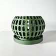 misprint-1907.jpg The Brex Orchid Planter Pot with Drainage | Tray Included | Modern and Unique Home Decor for Orchids and Plants  | STL File