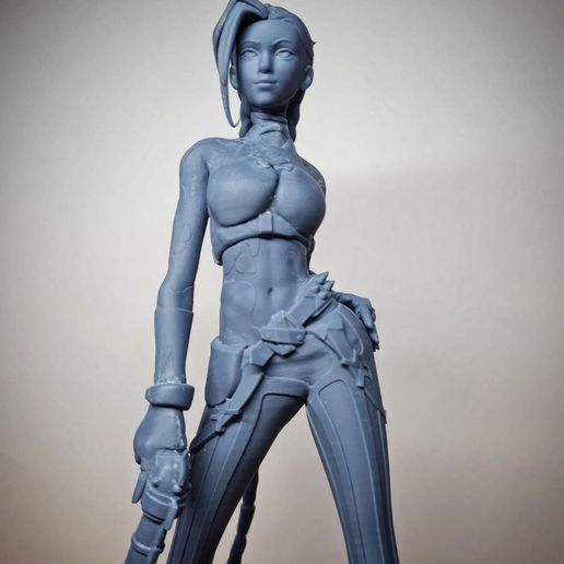Jinx Arcane Figurine - Miniatures - PLA - 3D printed product - фото 4