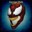 2.jpg Carnage Mask From Marvel comics - Fan Art 3D print model
