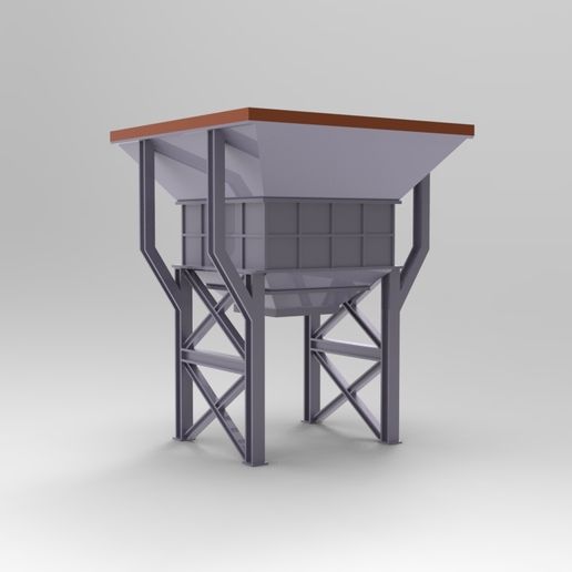 💭 RC Hopper 1/10 Scale with Adjustable Flow – Bulk Material Container ...
