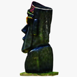 model-4.png Moai statue wearing sunglasses and a party hat NO.2