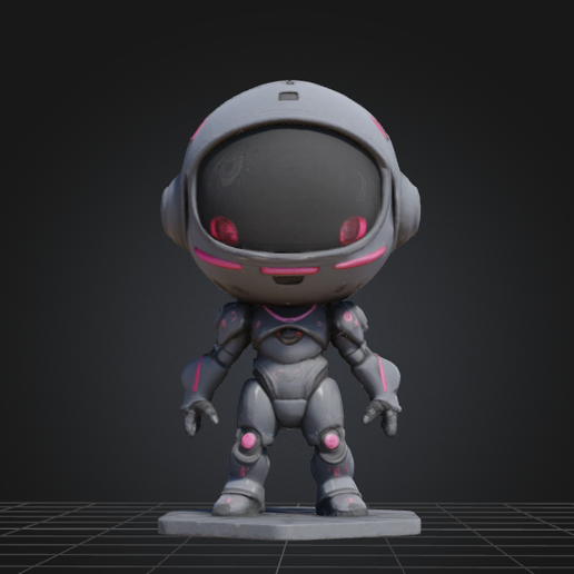🛰 Xempiaaz little space robot・ STL File for 3D printing・Cults