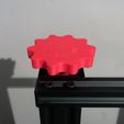 CR10_Z-axis-cover-plate-and-knob_by-Baschz-Leeft-bigger1.jpg Free STL file CR-10 Z-Axis Manual Adjustment Knob (also Ender 3, CR-10 mini, Hictop, Tevo Tornado)・Model to download and 3D print, baschz