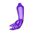 right_arm.stl Okarun fullbody - Dandadan