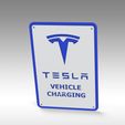 Untitled 723.jpg Tesla Charging Parking Sign NOW WITH v2 LOGO