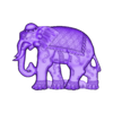elephant.stl Elephant 3D STL Model for CNC Router, Artcam, Vetric, Engraver, Relief, Carving, Cut 3D, Stl File For Cnc Router, Wall Decor