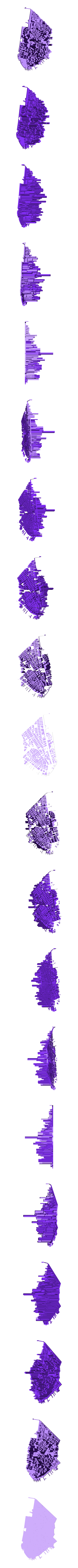 LowerManhattan_CD1_MERGE.stl Paisagem urbana de Lower Manhattan