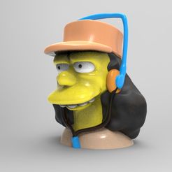 otto.jpg Download STL file Otto the Simpsons • 3D print object, fer4lvarez