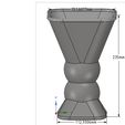 vase32-04.jpg vase cup vessel v32 for 3d-print or cnc
