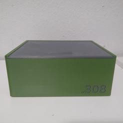 STL file Ammo box 6.5 Creedmoor ammunition storage 50 rounds ammo crate  📦・3D printable design to download・Cults