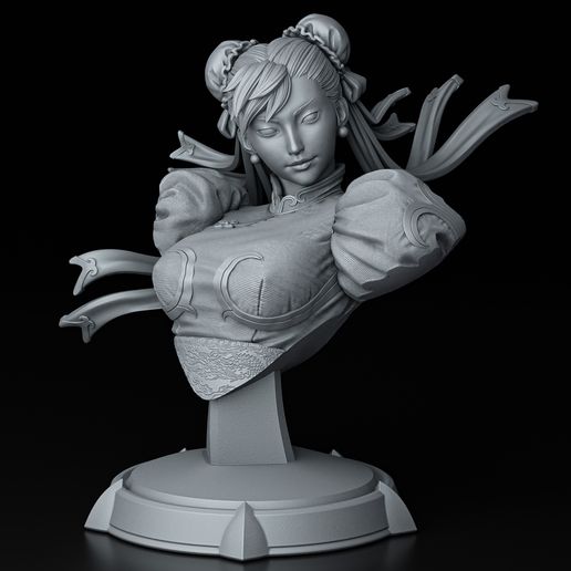 Chun-Li - Street Fighter - Bust