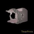 Model-Detail-Back.jpg Free Miniature Terrain - Cracked Cargo Container