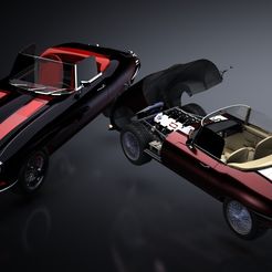 2-dobry-projekt-2.jpg Fichier STL jaguar-e-type-roadster・Design pour imprimante 3D à télécharger