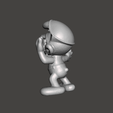 2023-03-22-23_31_35-Autodesk-Meshmixer-a-pitufo3.stl.png FIGURE OF SMURF POLICEMAN ANTIQUE TOY TOY 80'S .STL .OBJ