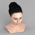 untitled.278.jpg Beautiful asian woman bust for full color 3D printing TYPE 10