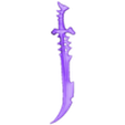 Huskblade.stl Huskblades  (Dark Eldar Weapons)