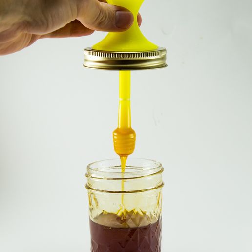 Honey Dipper with Lid