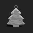 04_christmas-cookie-ornament-pendant-christmas-tree-8-3d-model-obj-fbx-stl.jpg Christmas Cookie Ornament - Pendant - Christmas Tree 8