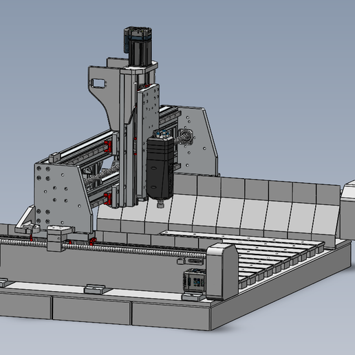 🧞‍♂️ DIY concrete CNC router V1・Free STEP File for 3D printing and CNC ...