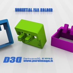 e883ec0fb4fffc9ba0dabcdfa6d445d5_display_large.jpg STL-Datei ESSENTIAL 40mm FAN HOLDER kostenlos herunterladen • 3D-Druck-Modell, darkwave3d