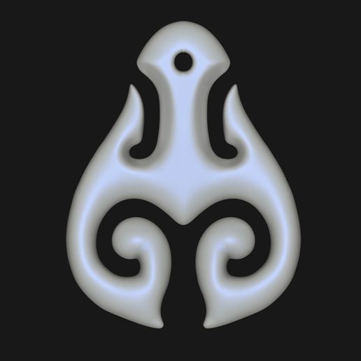 MAORI PENDANT 3D model
